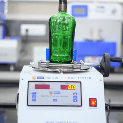 Torque Test on Capsulated Stoppers in Wines and spirits